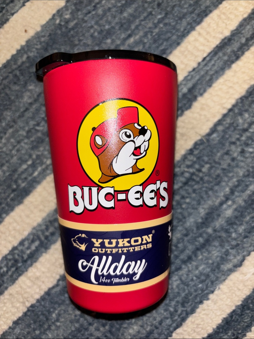 NEW Buc-ee"s Outfitters Red Allday 14oz Steel Coffee Tumbler
